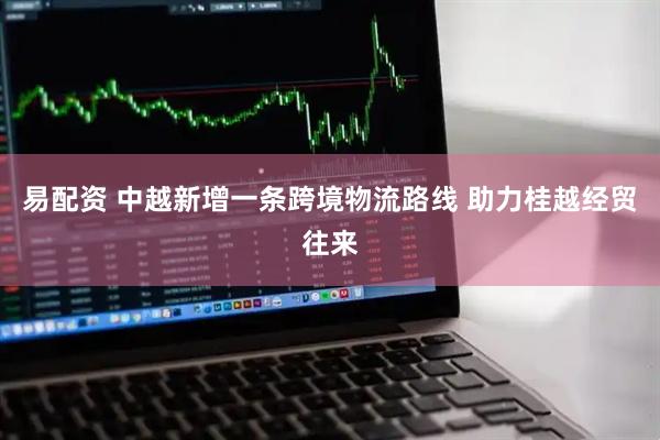 易配资 中越新增一条跨境物流路线 助力桂越经贸往来