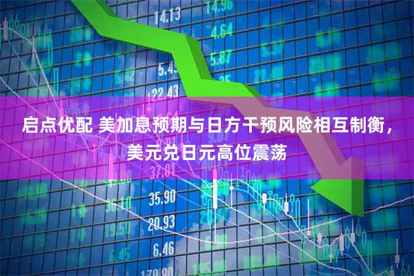 启点优配 美加息预期与日方干预风险相互制衡，美元兑日元高位震荡
